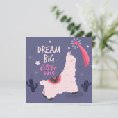Lama Feestdagenkaart (Staand voorkant)