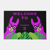 lama Funny Novelty Deurmat (Voorkant)