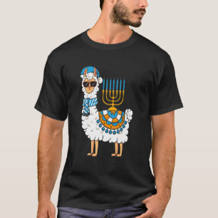 Lama Hanukkah Happy Hanukah Pajama Family Matchi T-shirt