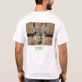 lama ? Ja! T-shirt (Achterkant)