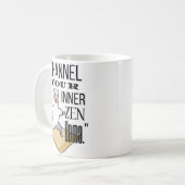 lama koffiemok (Voorkant links)