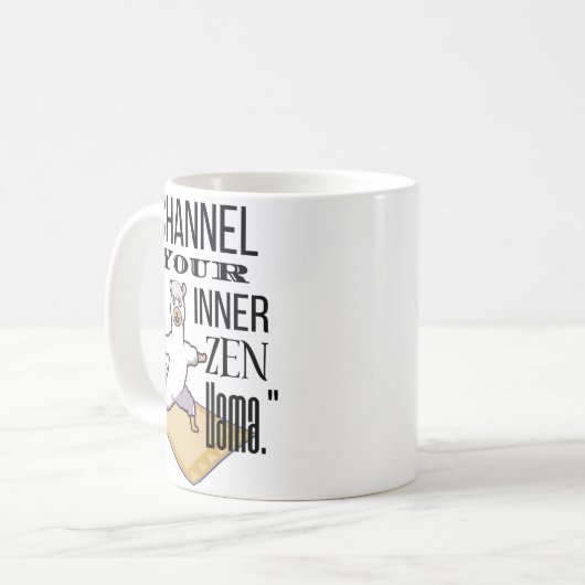 lama koffiemok (Voorkant links)