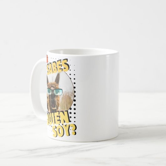 lama koffiemok (Voorkant links)