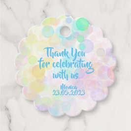 Lama leuke, kleurrijke kinderen verjaardag bedankt bedankjes labels