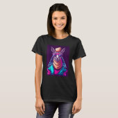 Lama met zonnebril t-shirt (Voorkant volledig)