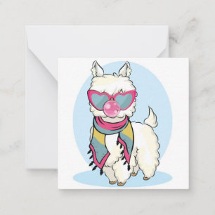 Lama Notitiekaartje
