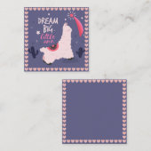 Lama Notitiekaartje (Voorkant / Achterkant)