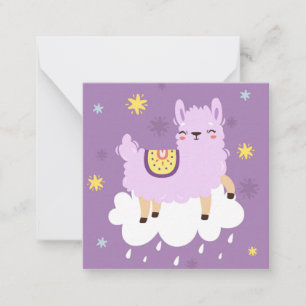 Lama Notitiekaartje
