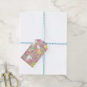 lama patroon 3 cadeaulabel