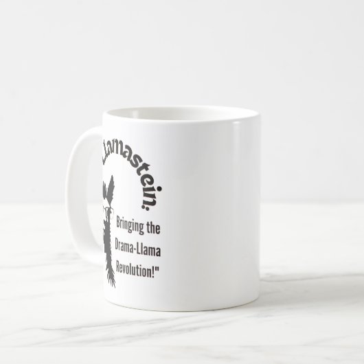 LAMA QUOTE KOFFIEMOK (Voorkant links)