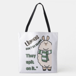 LAMA-QUOTESTIJL TOTE BAG