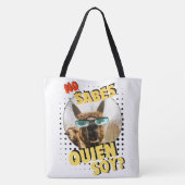 LAMA-QUOTESTIJL TOTE BAG (Achterkant)