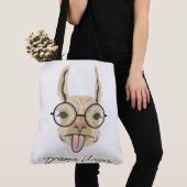 LAMA-QUOTESTIJL TOTE BAG (Dichtbij)