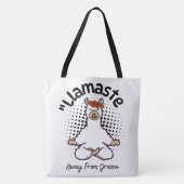 LAMA-QUOTESTIJL TOTE BAG (Voorkant)