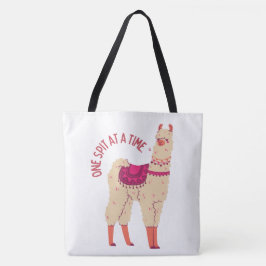 LAMA-QUOTESTIJL TOTE BAG