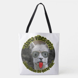 LAMA-QUOTESTIJL TOTE BAG