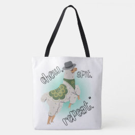 LAMA-QUOTESTIJL TOTE BAG