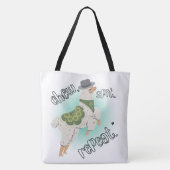 LAMA-QUOTESTIJL TOTE BAG (Achterkant)