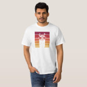 Lama retro t-shirt (Voorkant volledig)