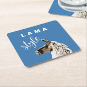 Lama Style Kartonnen Onderzetters (Schuin)