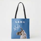 Lama Style Tote Bag (Voorkant)