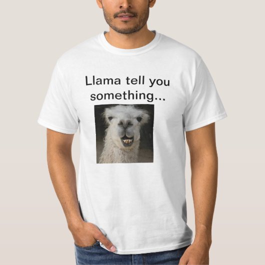 Lama T-shirt (Voorkant)