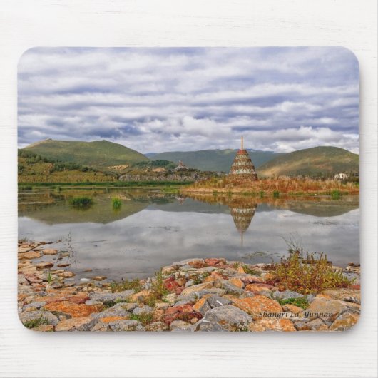 Lama Tower Mousepad Muismat (Voorkant)