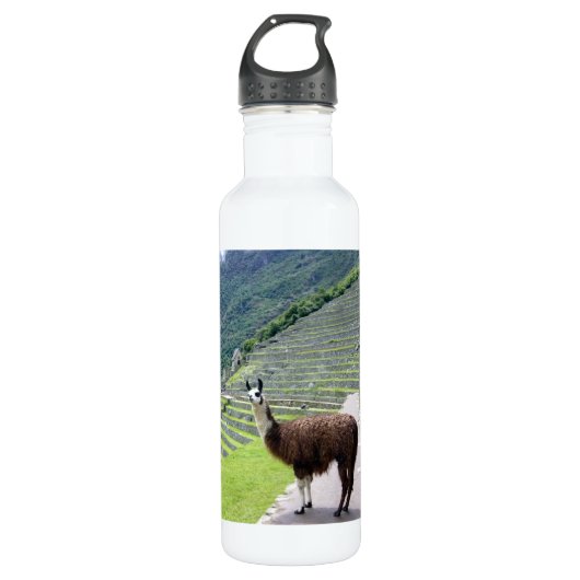 lama waterfles (Voorkant)