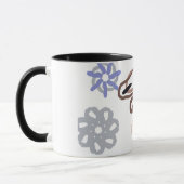 Lama winterpret mok (Links)