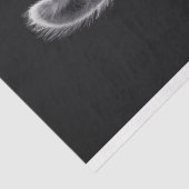 Lama zwart-wit portret decoupage tissuepapier (Detail)