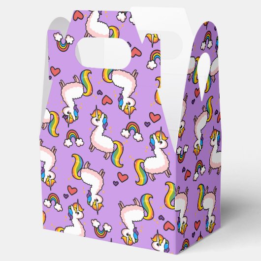 Lamacorn Madness Bedankdoosjes (Geopend)