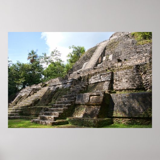 Lamanai, Belize briefkaart Poster (Voorkant)
