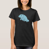 Lamantijn Drijvende Aardappel Red De Lamantijnen T-shirt (Voorkant)