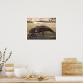  lamantijnen of Koeien van Zeeen, zeezoogdieren Poster (Keuken)