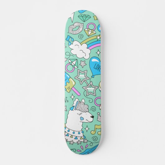 lamapatroon 2 persoonlijk skateboard (Voorkant)
