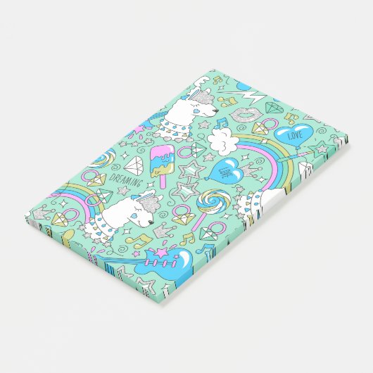 lamapatroon 2 post-it® notes (Schuin)
