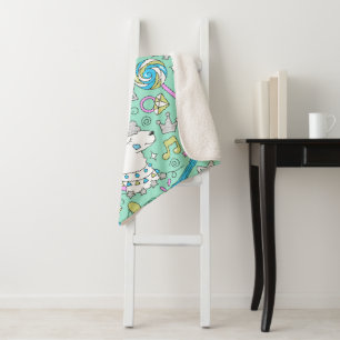 lamapatroon 2 sherpa deken