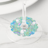 lamapatroon 2 wijnglaslabel (Dichtbij)