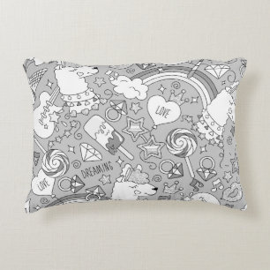 lamapatroon 4 accent kussen