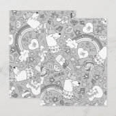 lamapatroon 4 briefkaart (Voorkant / Achterkant)