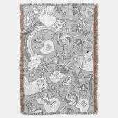 lamapatroon 4 deken (Voorkant Verticaal)