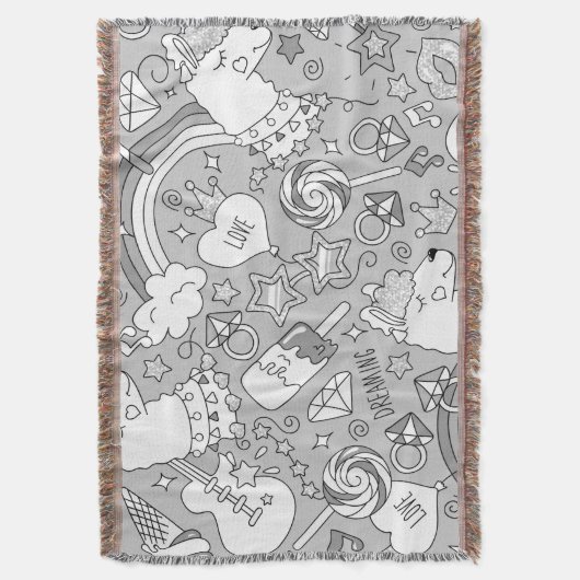 lamapatroon 4 deken (Voorkant Verticaal)