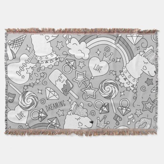 lamapatroon 4 deken (Voorkant)