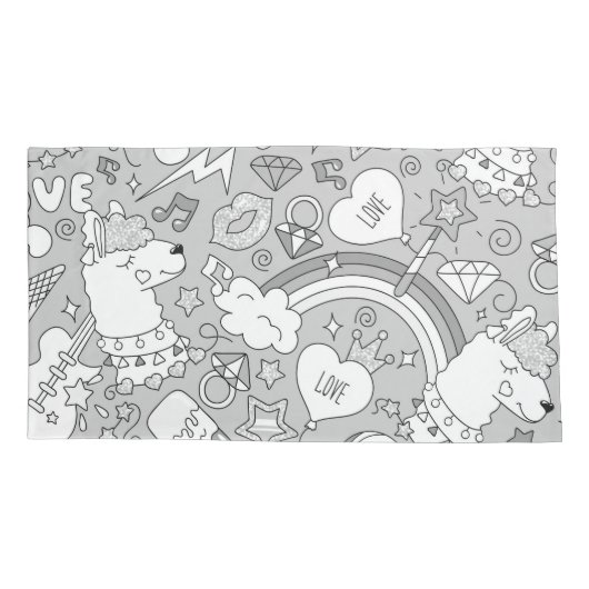 lamapatroon 4 kussensloop (Achterkant)