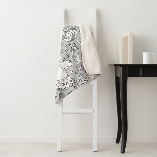 lamapatroon 4 sherpa deken (In situ)