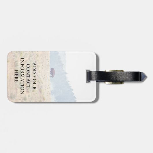 Lamar Bagagelabel (Achterkant horizontaal)