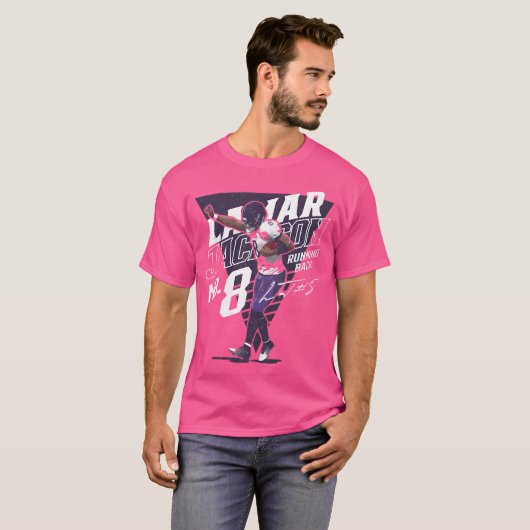 Lamar Baltimore Touchdown Dance T-shirt (Voorkant volledig)