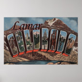Lamar, ColoradoLarge Letter ScenesLamar, CO Poster (Voorkant)