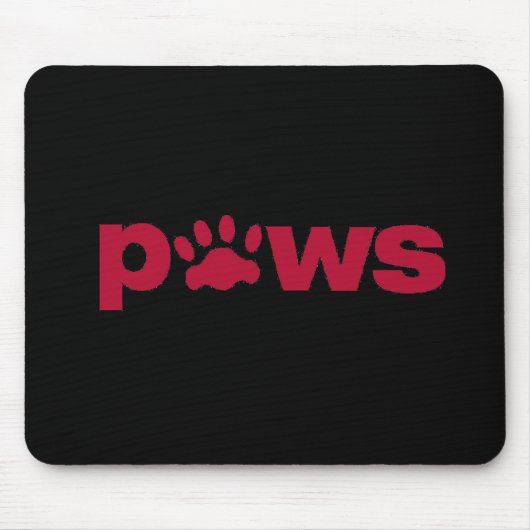 Lamar Elementary PAWS Mousepad Muismat (Voorkant)