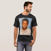 Lamar Jackson School Foto T-shirt (Voorkant volledig)